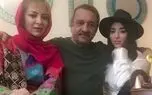 دختر حمیرا ریاضی و علی اوسیوند در مراسم ختم مادربزرگش حاضر شد!/ویدیو