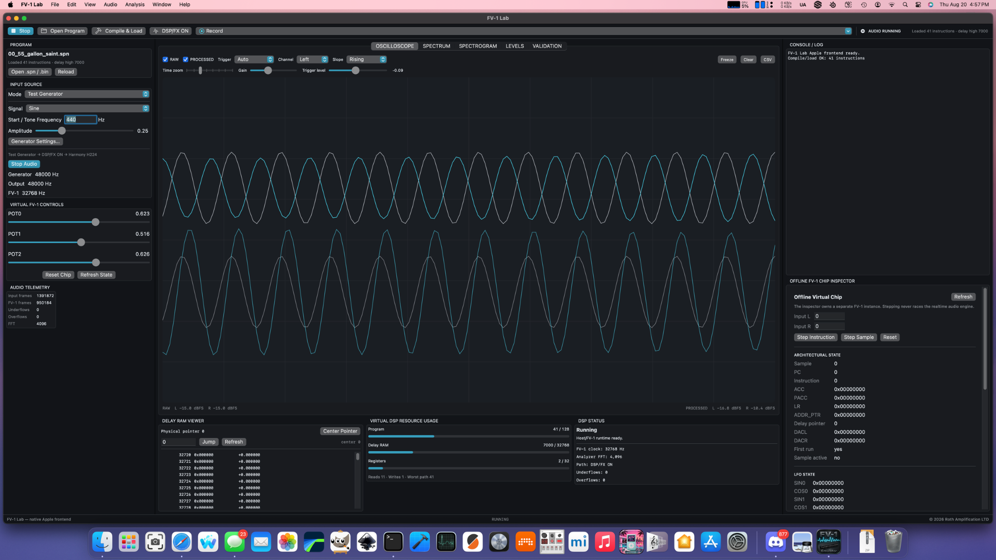 Spin FV-1 Emulator Simplifies Sound Pedal Development
