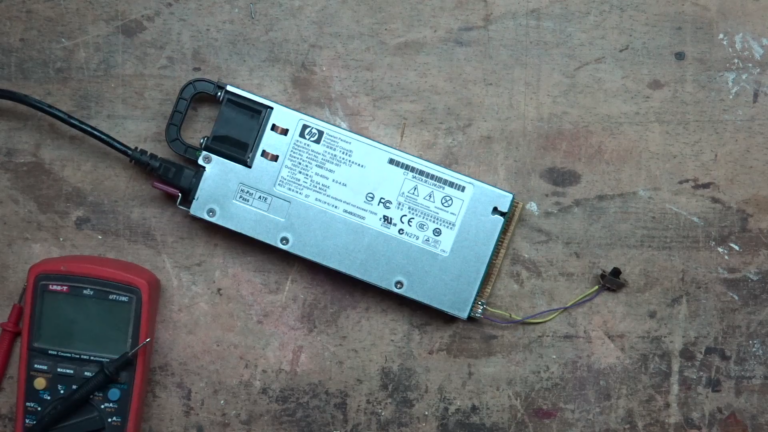 Modded Server PSU Provides Plenty of Current