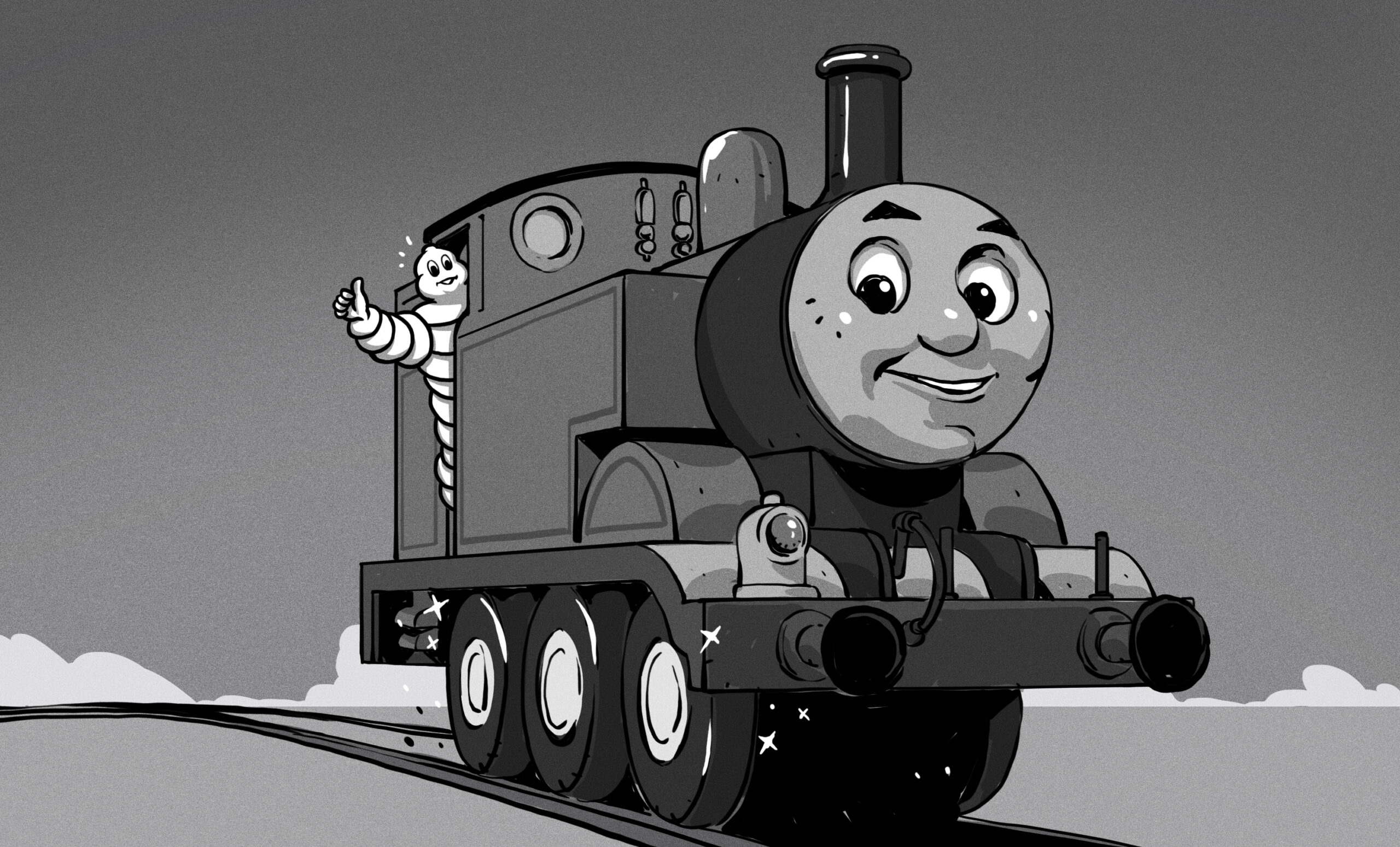 The Trains With Rubber Tires