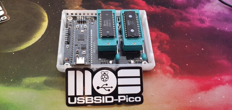 2026 Retrocomputing Challenge: USBSID-Pico has Two SIDs, Many Inputs