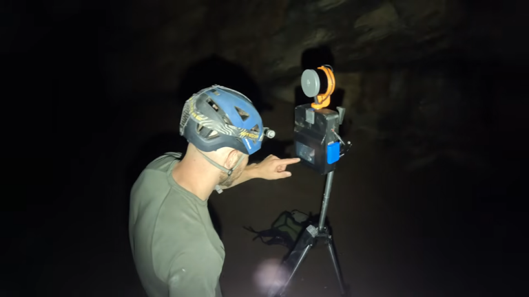 Laser Scanning A Cave With Homebrew Gear