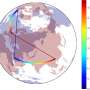 A twinkling pulsar reveals invisible structures in space