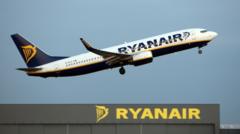 Ryanair boss says 'foreign object' may have caused plane window incident