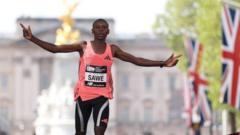 Sabastian Sawe breaks two-hour barrier to make history at London Marathon