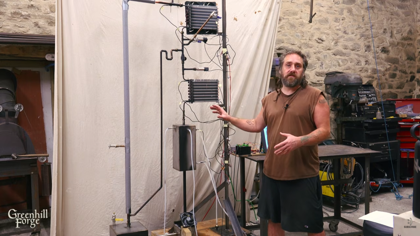 Off-Grid Refrigeration Using Fire and Salt
