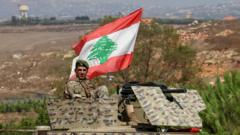 Lebanese army says troops deploying in 'pilot zone' after Israeli withdrawal