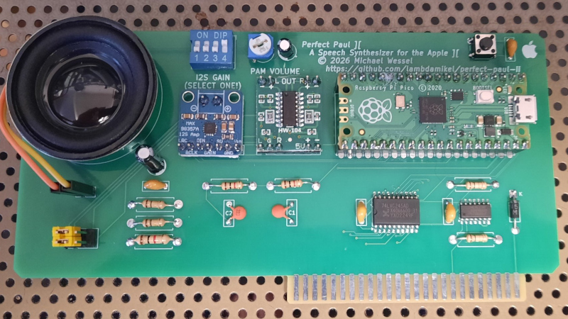 It’s The Speech Synthesiser You Wanted, For The Computer You Had