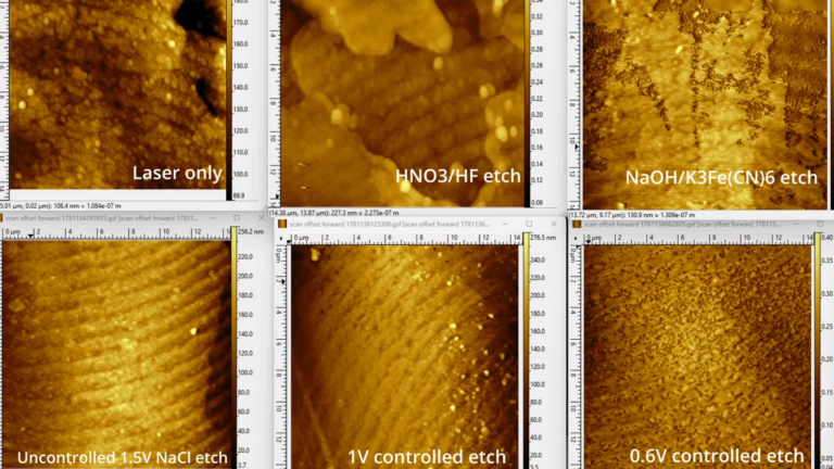 Seeing Bacteria, Nanoprisms, and More with an Atomic Force Microscope