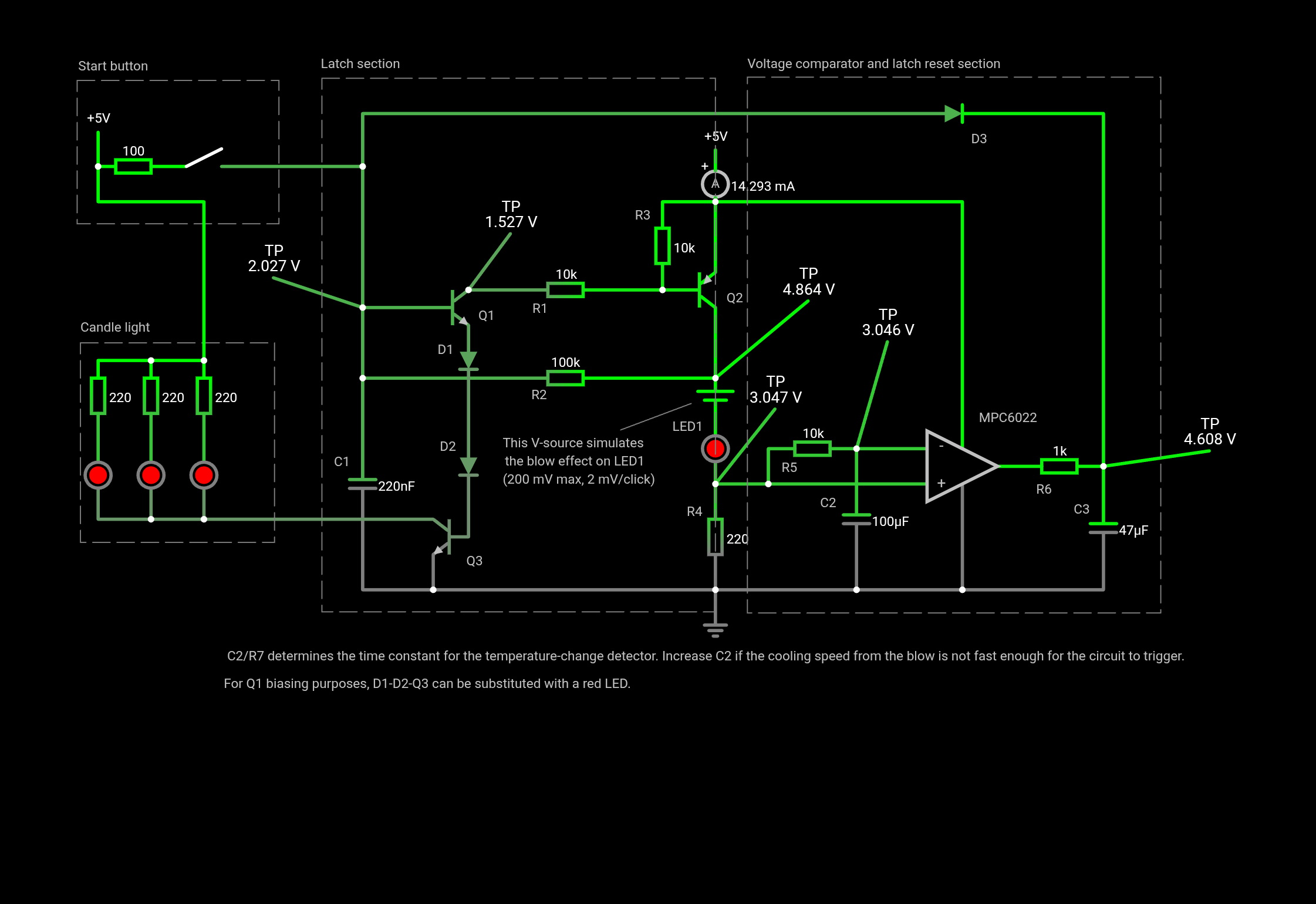 Analog Circuitry Lets You Blow This LED Out