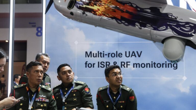 At Malaysia’s arms bazaar, drone dealers chase Southeast Asian market share
