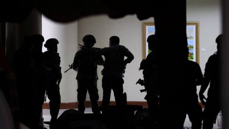 Gunshots fired in stand-off at Philippine Senate over ICC suspect