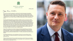 Key excerpts from Streeting's resignation letter as he quits as health secretary
