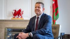 Plaid Cymru's Rhun ap Iorwerth sworn in as Wales' first minister