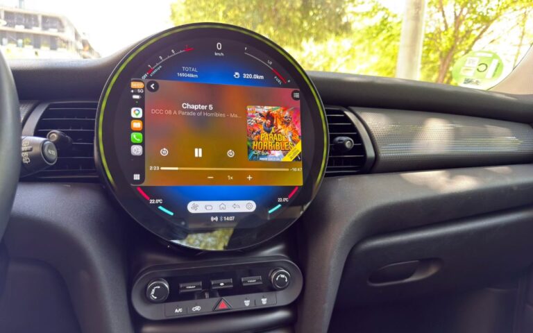 A Mini’s Infotainment System and the Joys of Aftermarket Car Parts