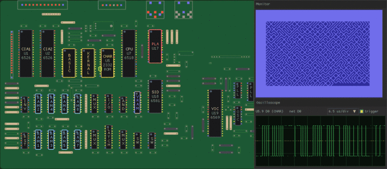 C64 Hardware Simulator Isn’t (Just) For Playing Around