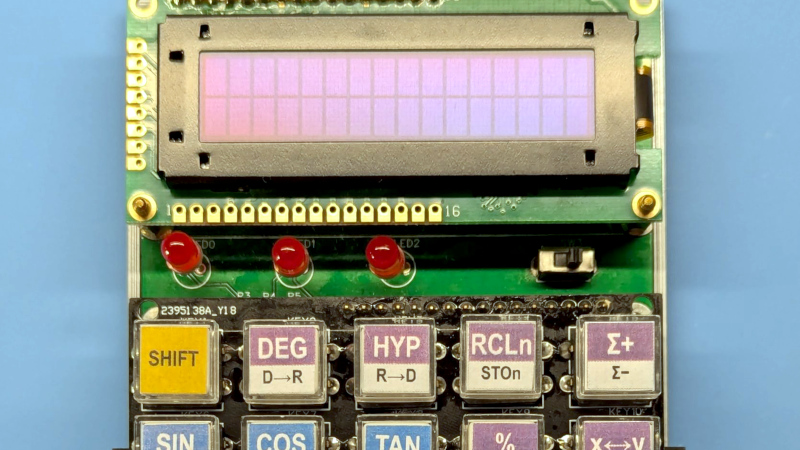 Build The CPU, Then Build The Calculator