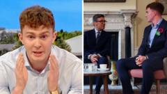 Watch: Swimmer's emotional TV plea for cancer research leads to meeting with PM