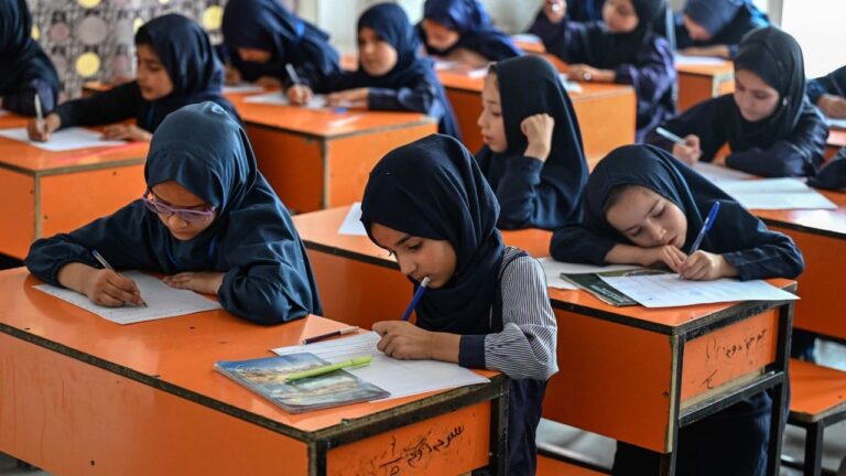 2.4 million Afghan girls banned from schools 5 years after Taliban takeover, UN says