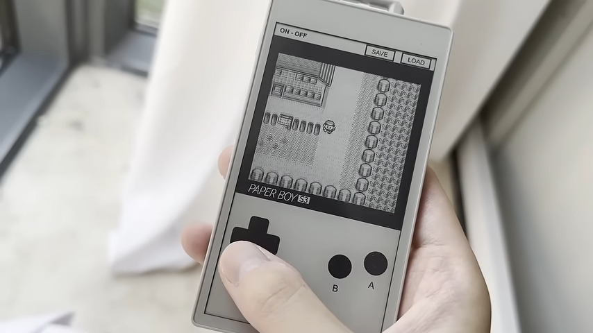 An eInk, ESP32-based Game Boy