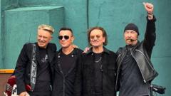 U2 celebrate 50th anniversary at the school where they formed