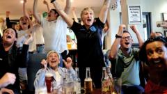 Pubs allowed to stay open until 5am for England Mexico match