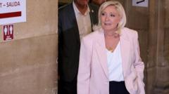 Marine Le Pen to run for French presidency and appeal conviction in top court
