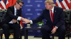 Watch: Burnham 'gets it' says Trump, as the two leaders meet for first time