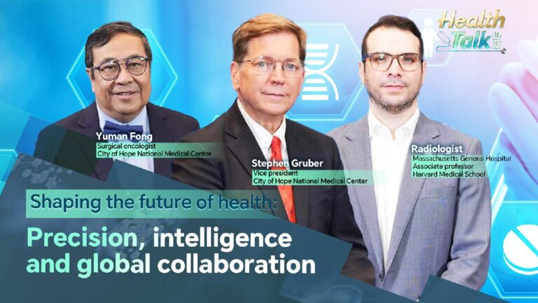 Precision, intelligence and global collaboration for a healthy future
