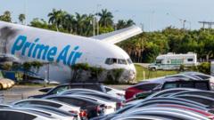 Five dead after Amazon cargo plane crashes at Miami airport