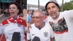 'A 10-goal thriller': England fans react to 6-4 win over France