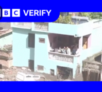 Videos show people survive floodwaters on balcony in Nepal