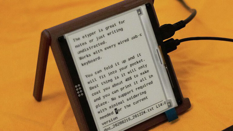 2026 Green Powered Challenge: A Low Power Distraction Free Writing Tool