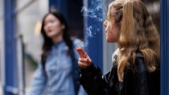 Smoking ban for people born after 2008 in the UK agreed