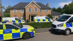 Murder inquiry after mother and children found dead