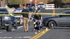 Children aged 5, 8 and 11 killed in US school shooting before suspect shot by bystander