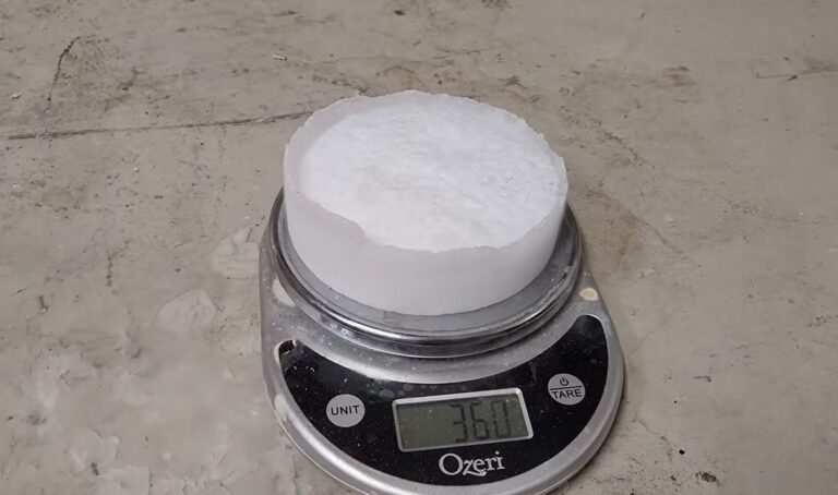 Making Big Dry Ice Blocks With Low Pressure CO2
