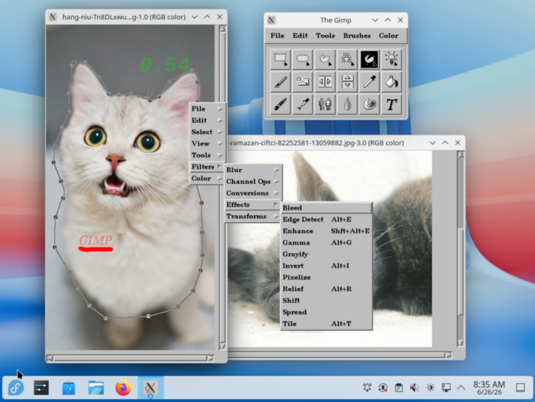 Using Flatpak to Run a 1996 Version of the GIMP on Modern Linux