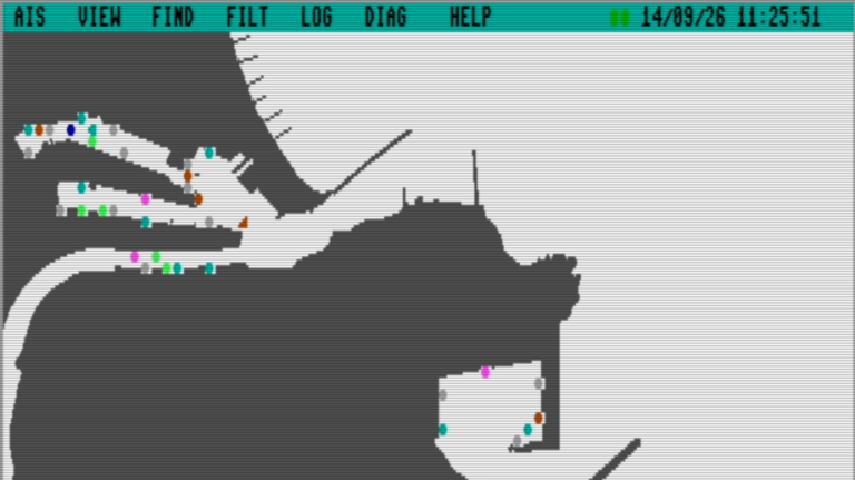 Commodore 128 Becomes Marine Vessel Tracker