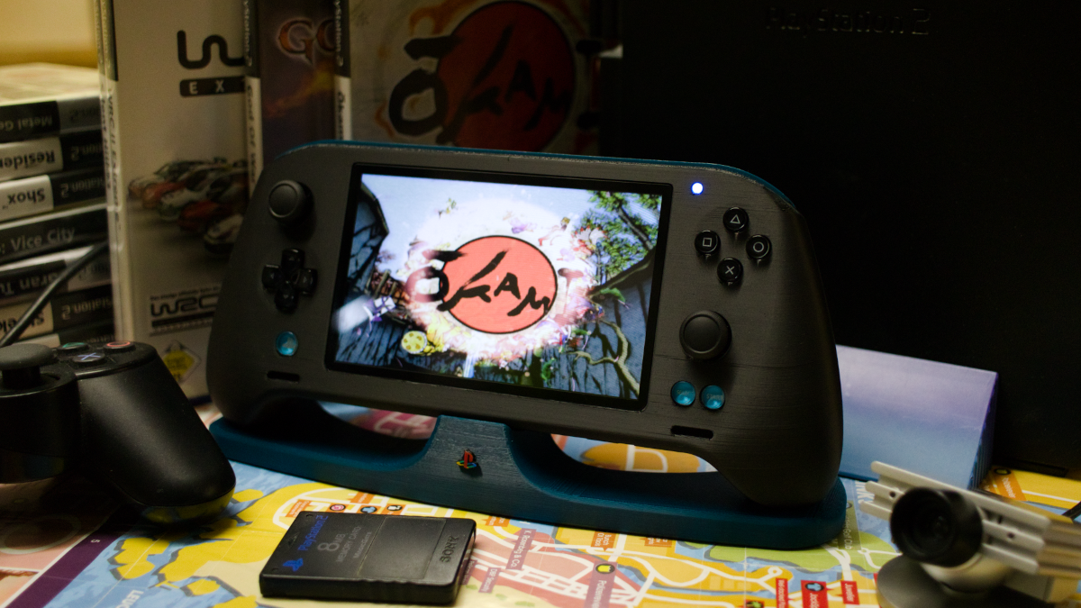 Custom Mainboard for PS2 Portable