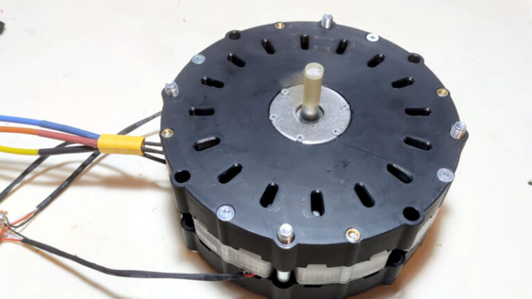 An E-Bike Motor From First Principles