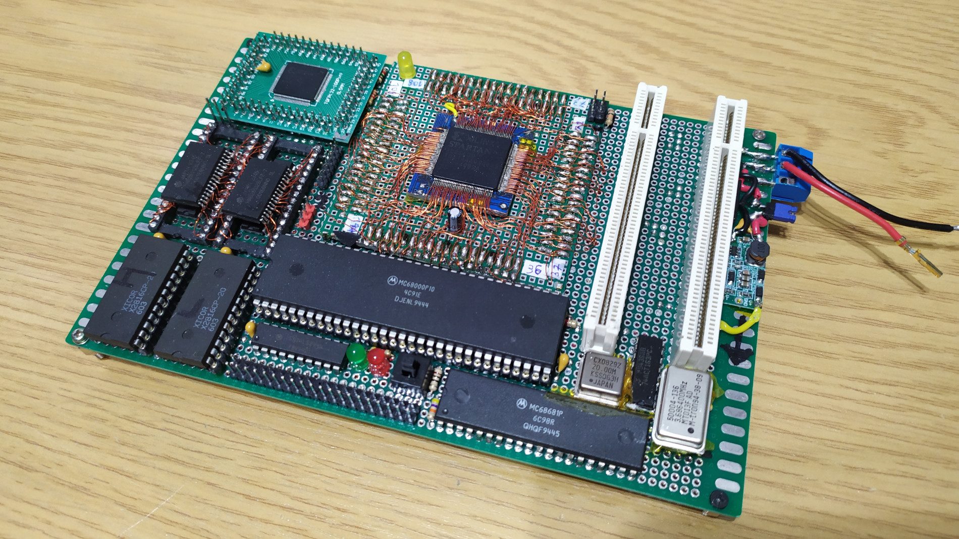 Homebrew 68K Machine Has A PCI Bus