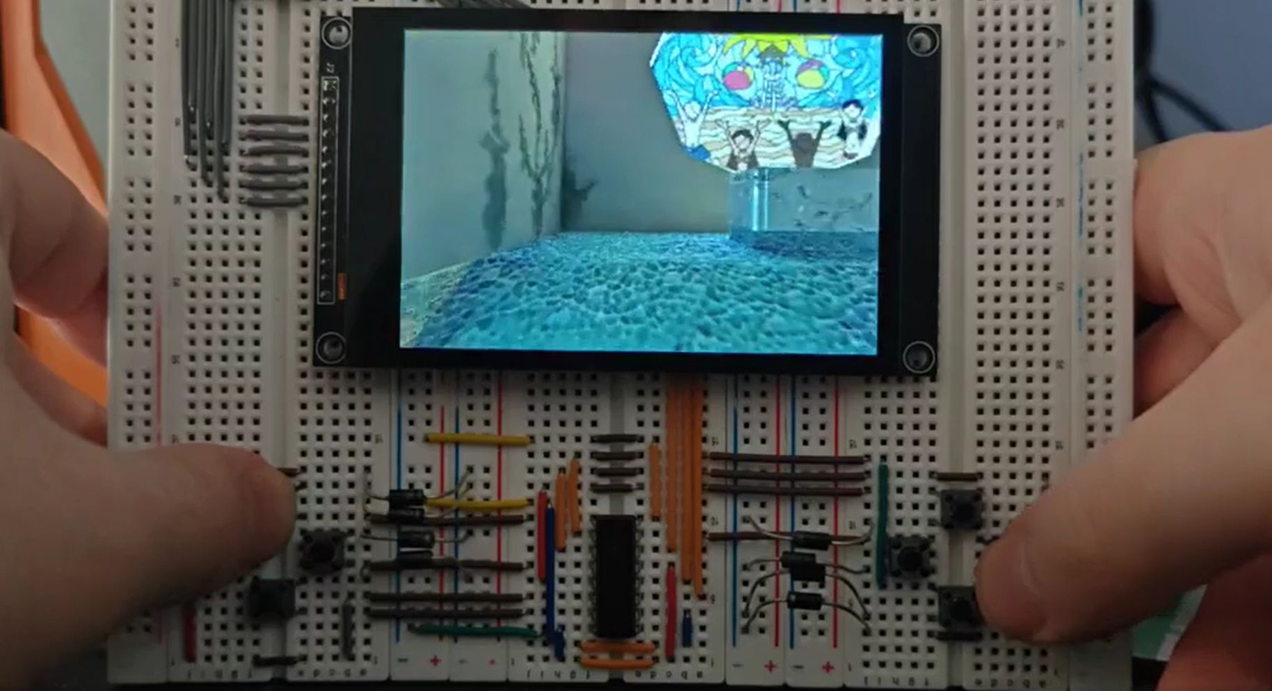 Jet Megatextures Demo for ESP32-S3