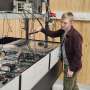Laser-cut aluminum foil could replace costly terahertz polarizers