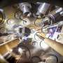 Laser experiments push helium to record shock pressures
