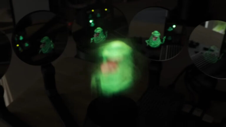 Mist, Mirrors, Laser : Multi-view 3D Projection