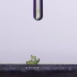 Printing Micron-Scale Benchies With Resin and Turmeric