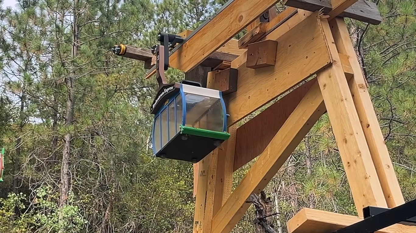 Ski Lift Removes Mice from Chicken Coop