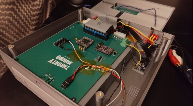 Giving the NES an Optical Data Storage Add-On