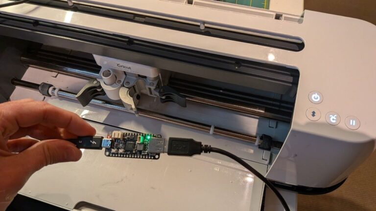 Spoofed Serial Number Unlocks Cricut Machine